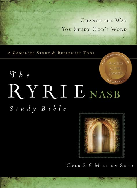 Ryrie Study Bible-NASB : New American Standard Bible, Red Letter, 1995 Update, Indexed Film, Art & Culture