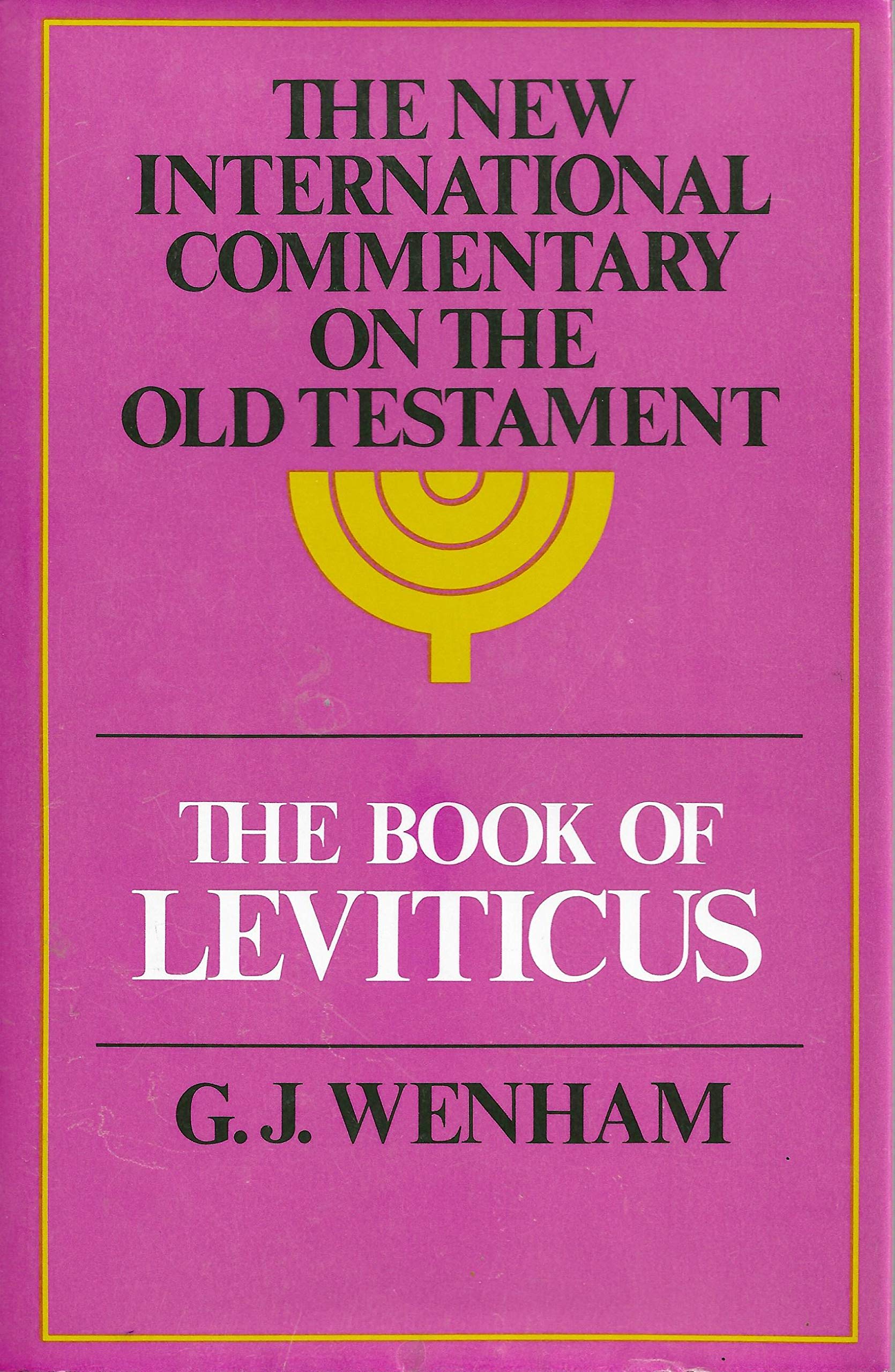 Book of Leviticus (New International Commentary on the Old Testament) Religion & Esotericism