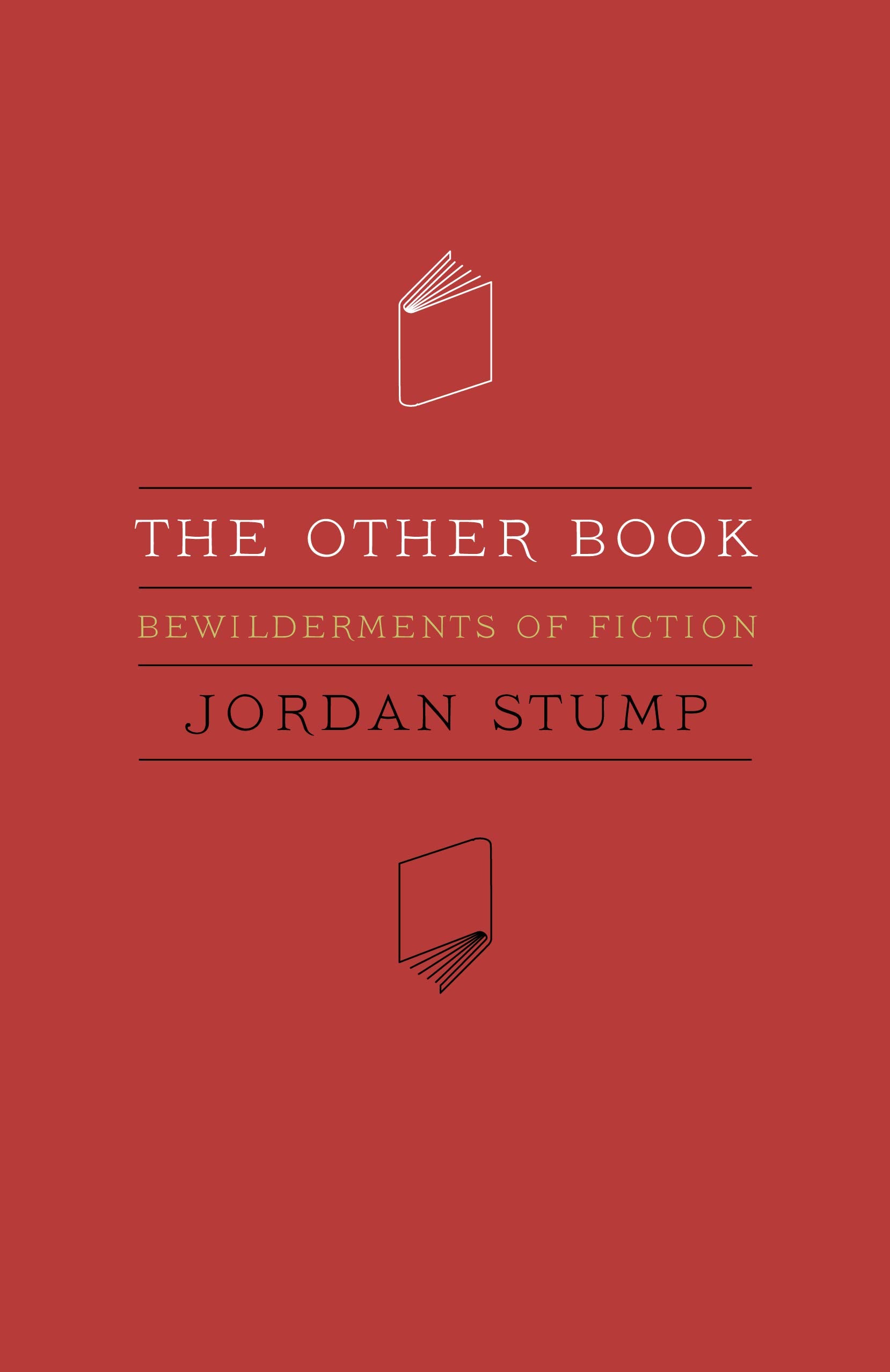 The Other Book: Bewilderments of Fiction (Stages) Contemporary literature