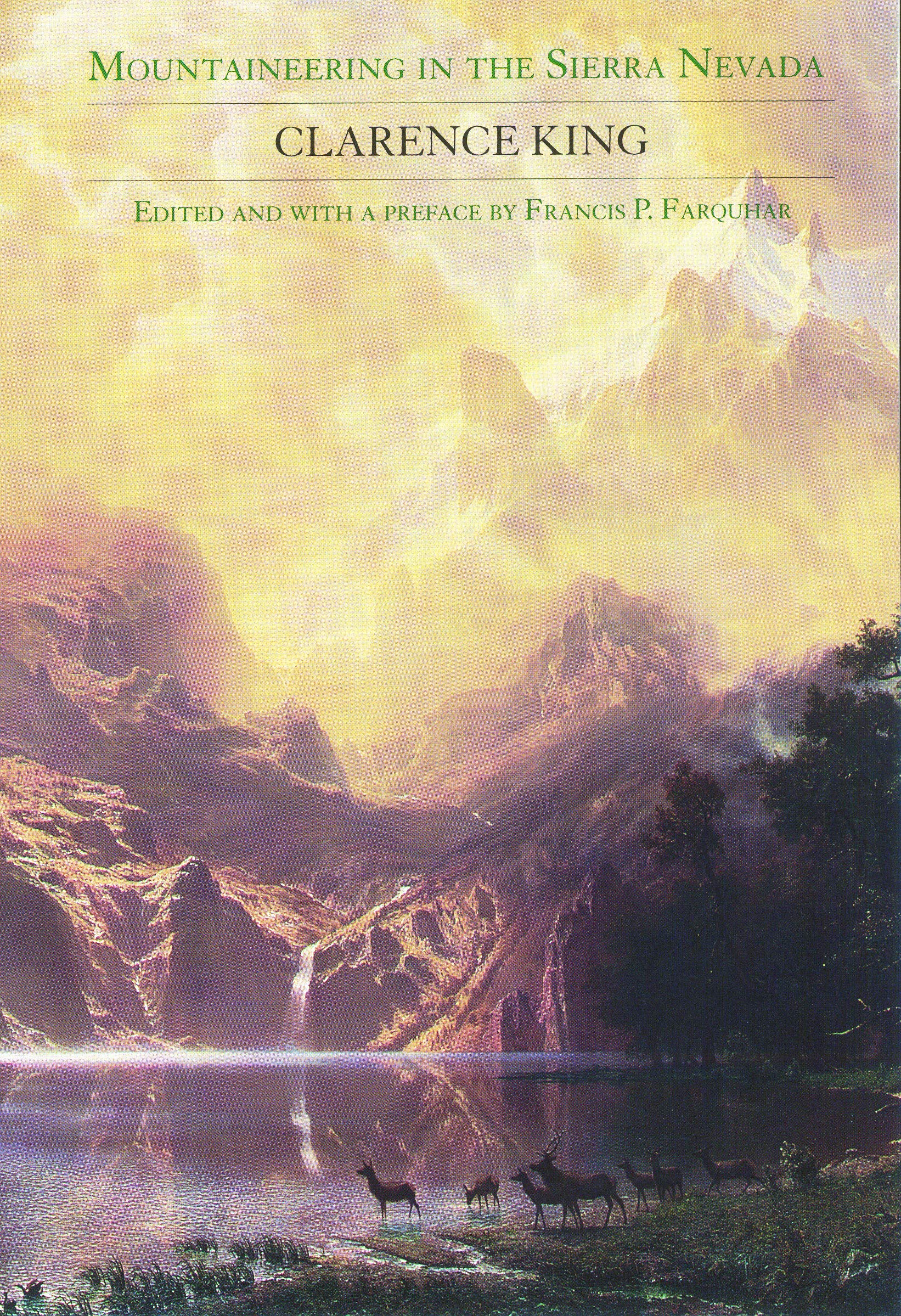 Mountaineering in the Sierra Nevada Politics & History