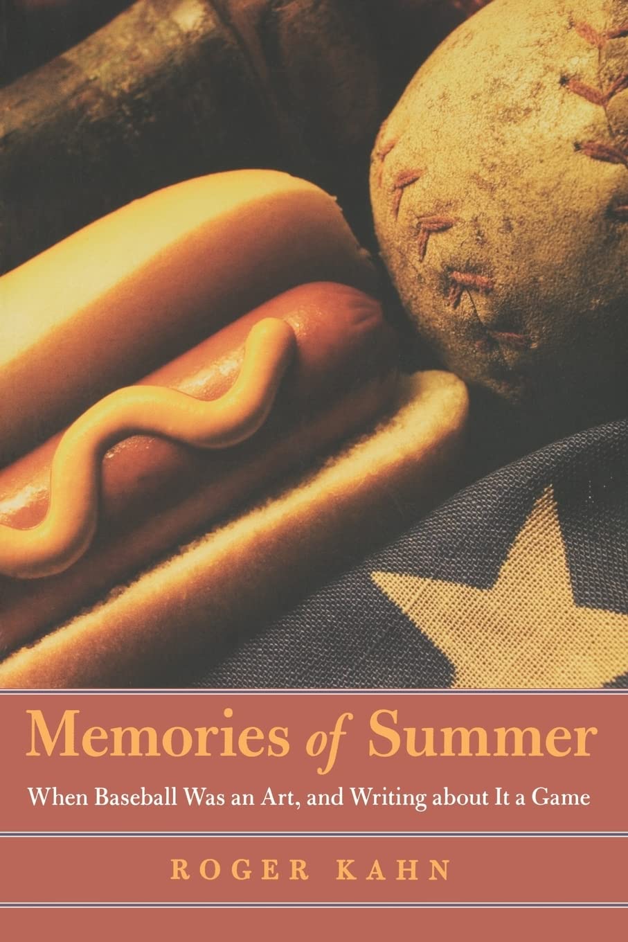 Memories of Summer: When Baseball Was an Art, and Writing about It a Game book