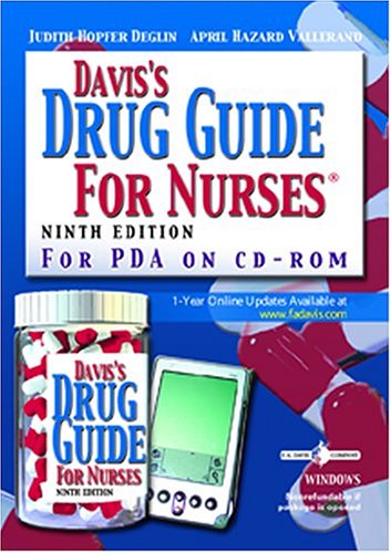 Davis's Drug Guide For Nurses: For PDA: 5.0 MB Free Space Required; Windows Medicine