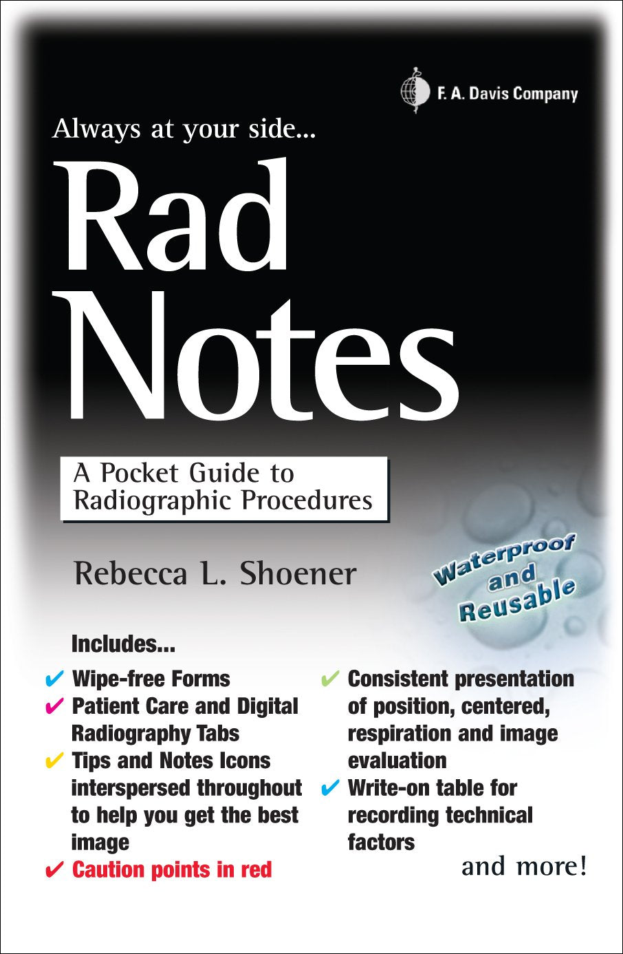 Rad Notes: A Pocket Guide to Radiographic Procedures (Davis's Notes) Medicine