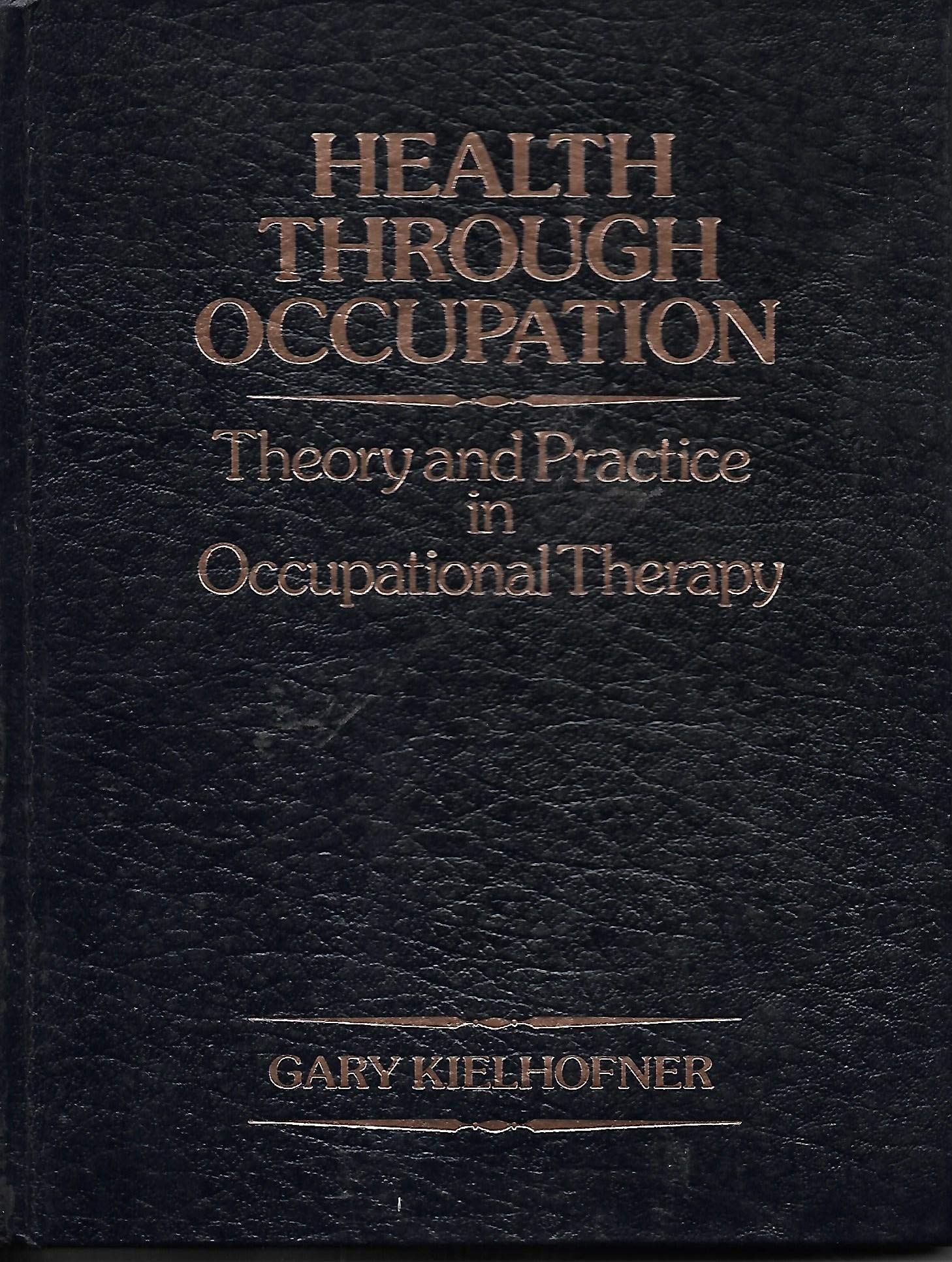 Health Through Occupation: Theory and Practice in Occupational Therapy Medicine
