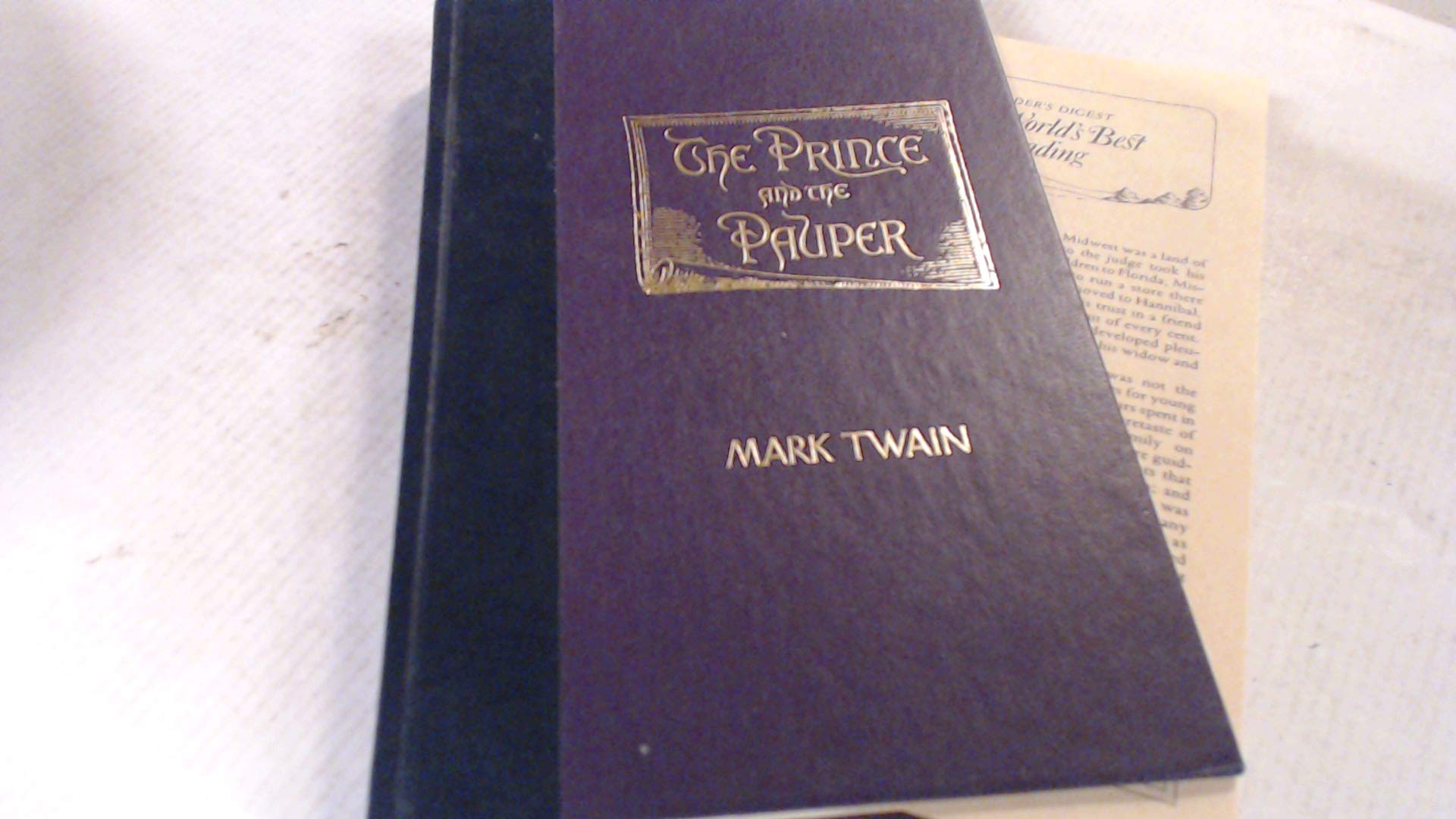 The Prince and the Pauper Novels & Short Stories
