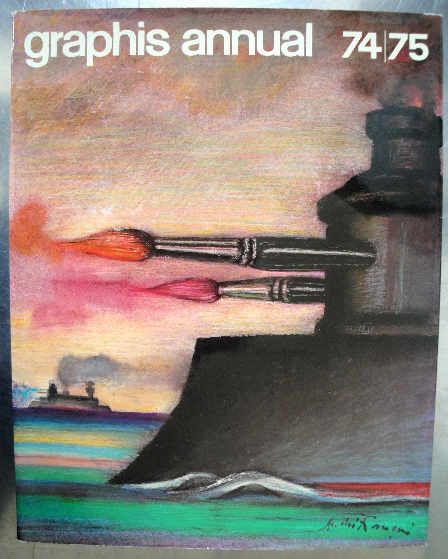 Graphis Annual 74/75 The International Annual of Advertising and Editorial Graphics book