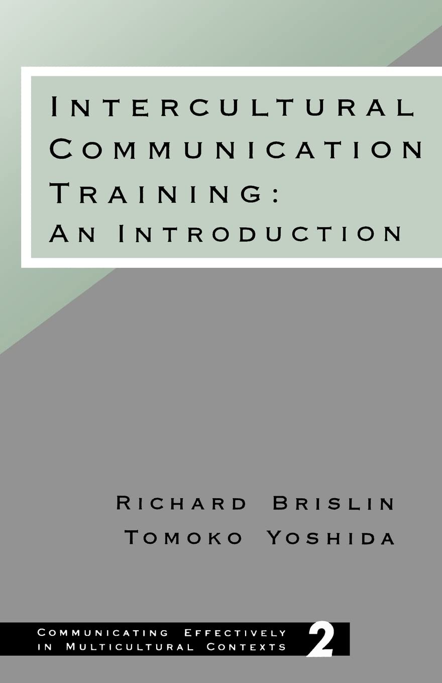 Intercultural Communication Training Books