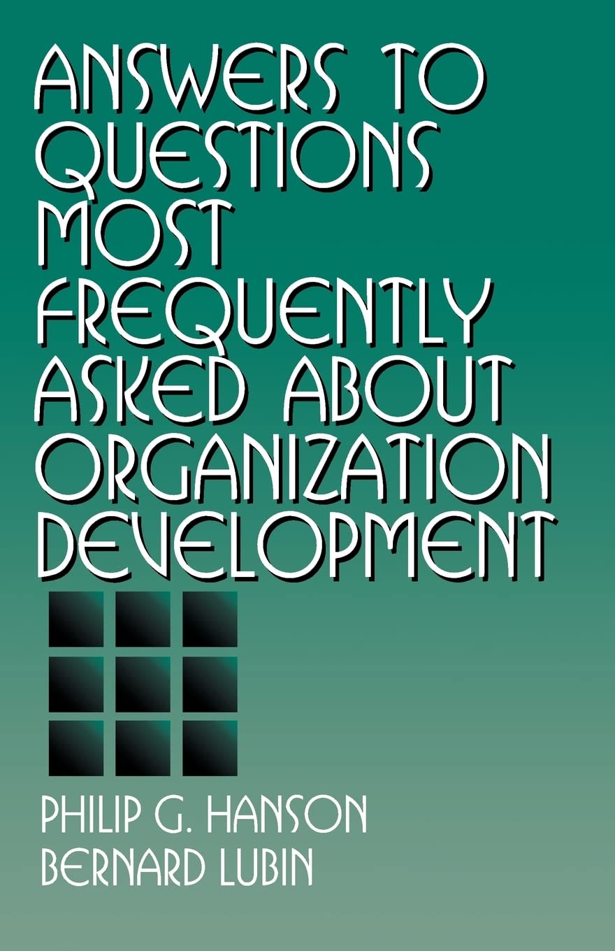 Answers to Questions Most Frequently Asked about Organization Development Law