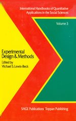 Experimental Design (International Handbook of Quantitative Applications in the Social Sciences) Natural Sciences