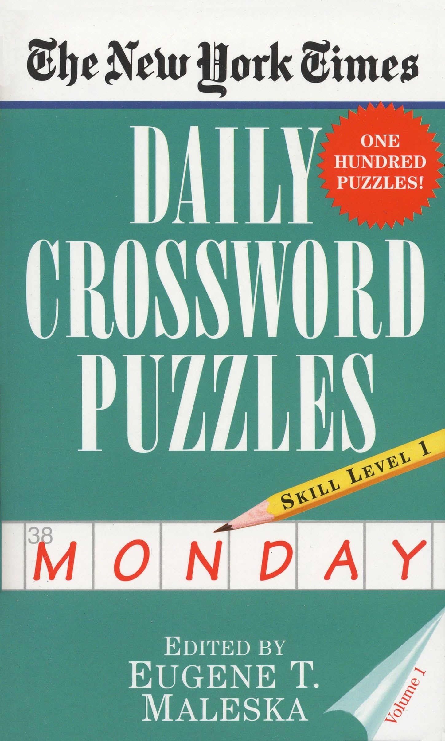 The New York Times Daily Crossword Puzzles (Monday), Volume I Leisure & Fun
