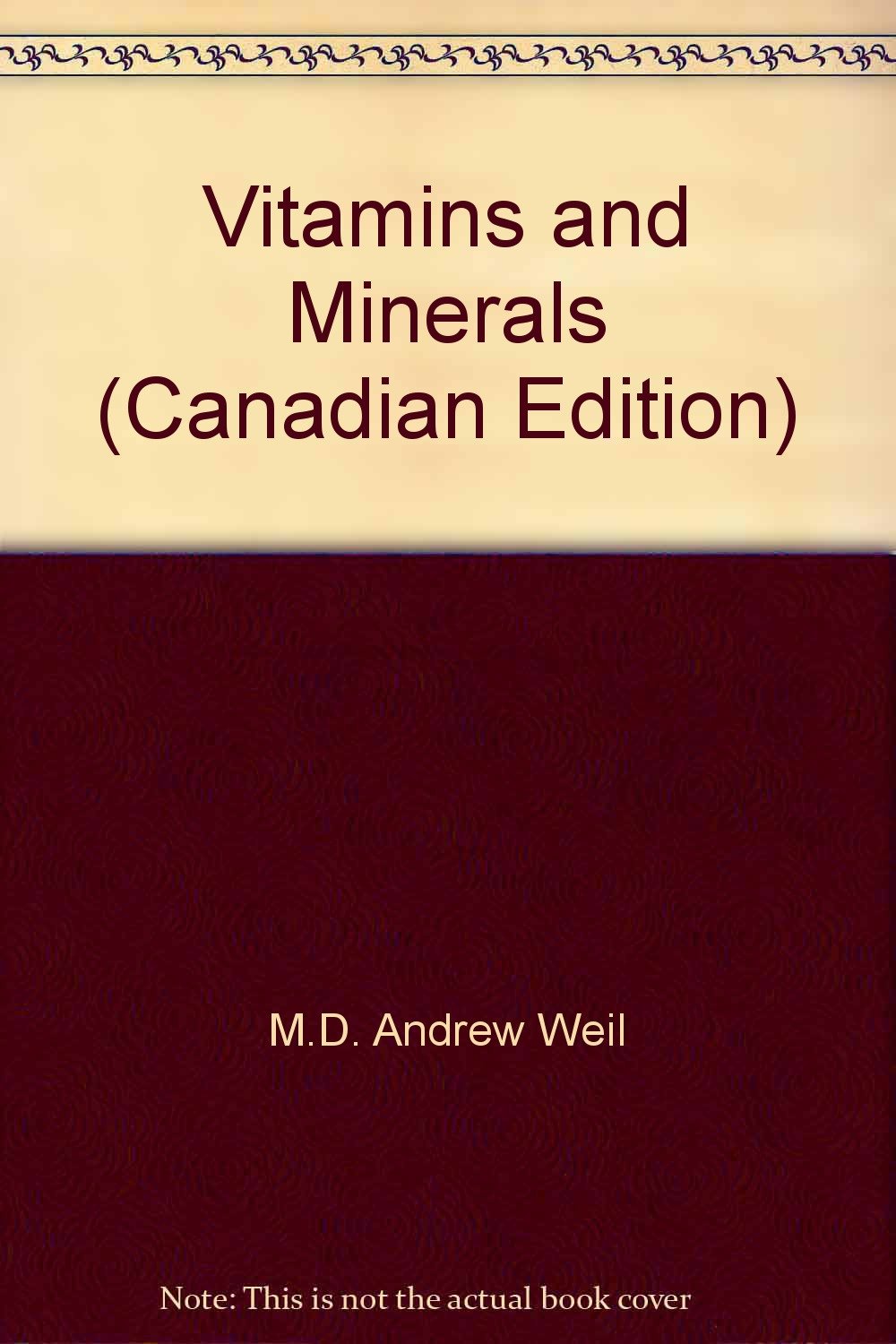 Title: Vitamins and Minerals Canadian Edition book