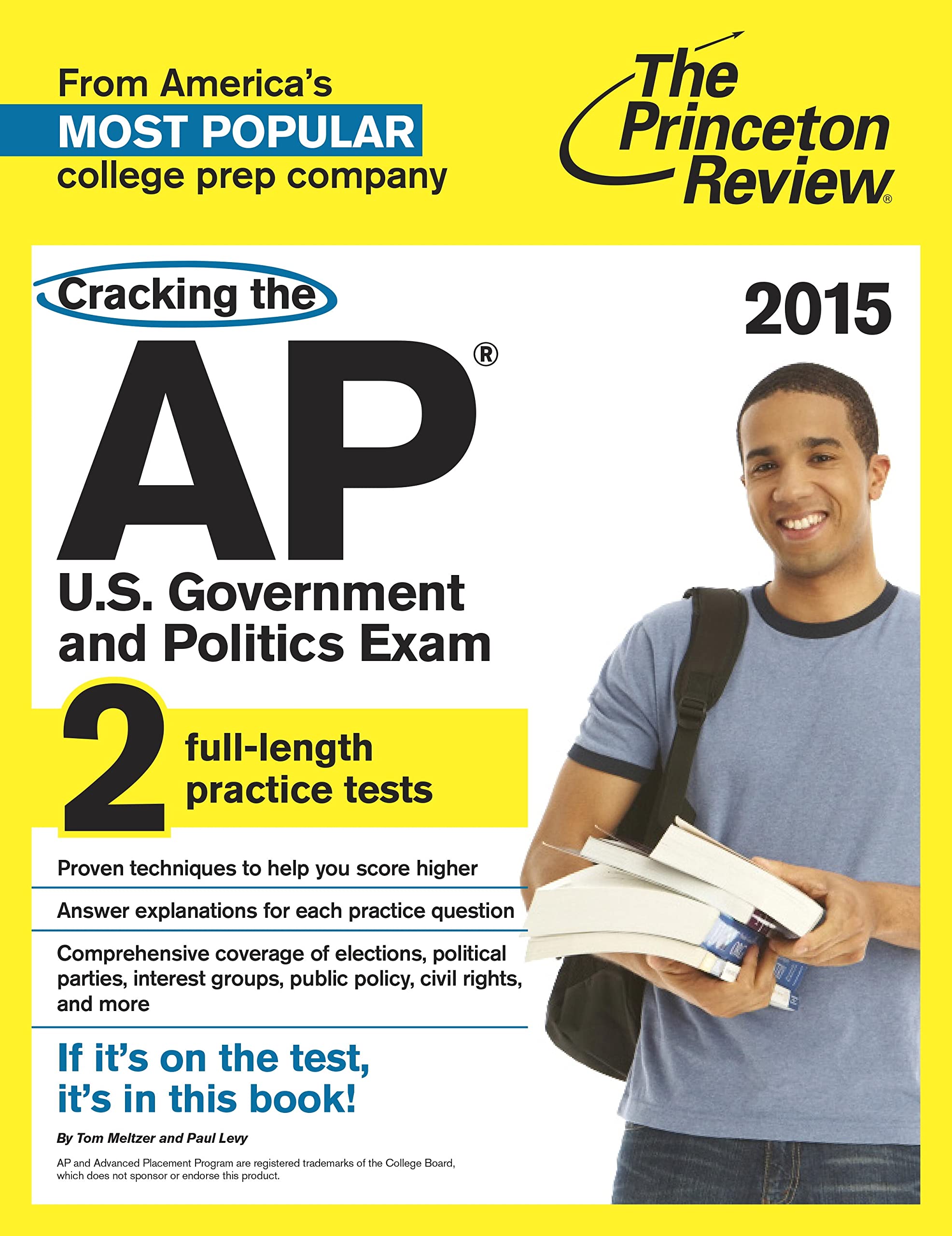 The Princeton Review Cracking the Ap U.s. Government & Politics Exam 2015 (College Test Preparation (Princeton Review)) Social Sciences