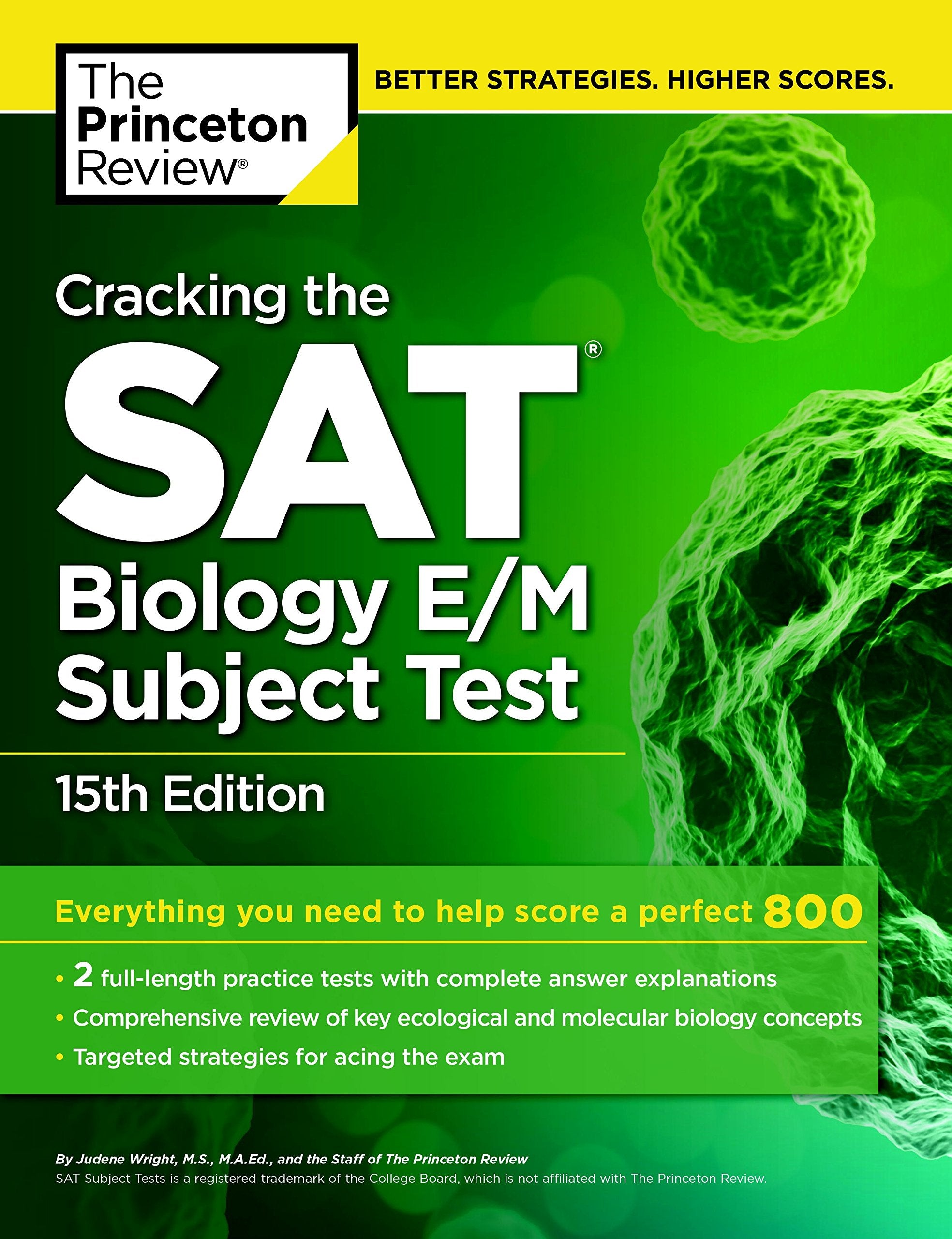 Cracking The Sat Biology E/M Subject Test, 15Th Edition (The Princeton Review Cracking the SAT) Learning & Reference