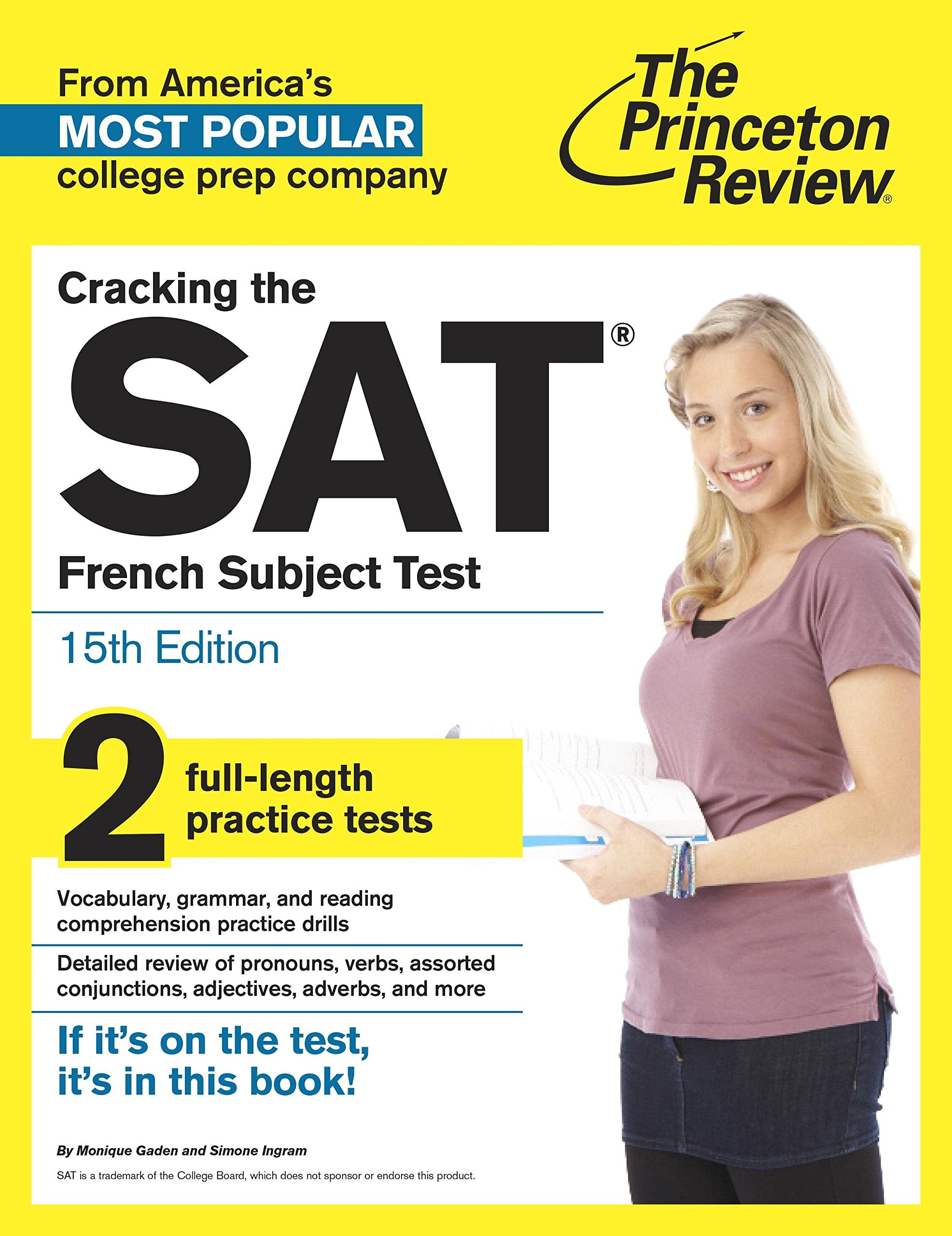 Cracking The Sat French Subject Test, 15Th Edition (The Princeton Review) Foreign Languages ​​& Dictionaries