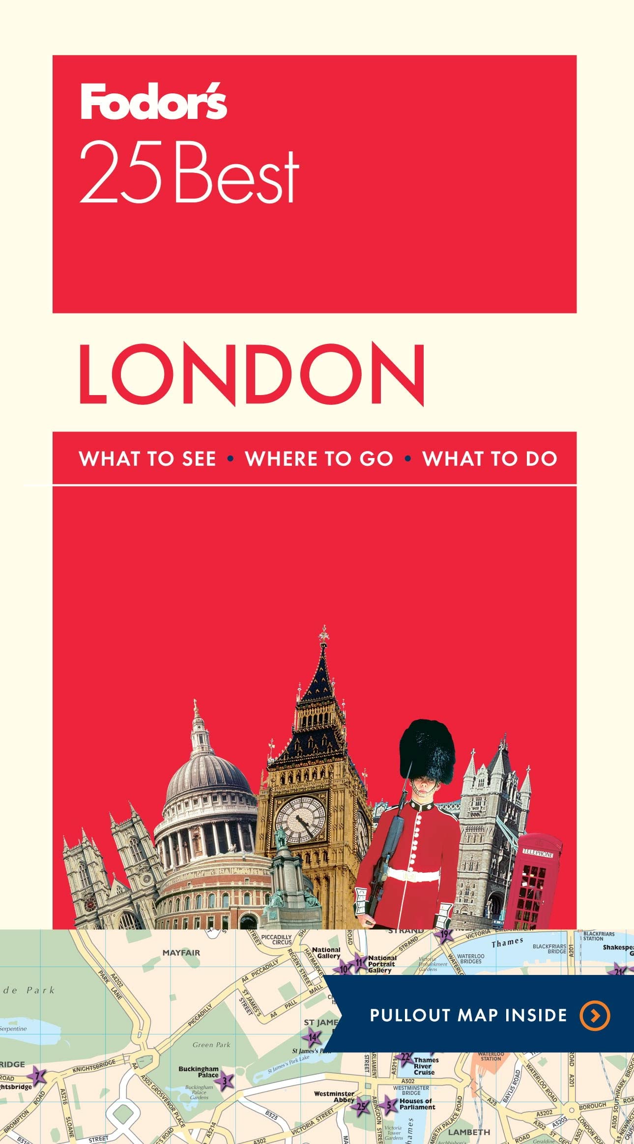 Fodor's 25 Best London book