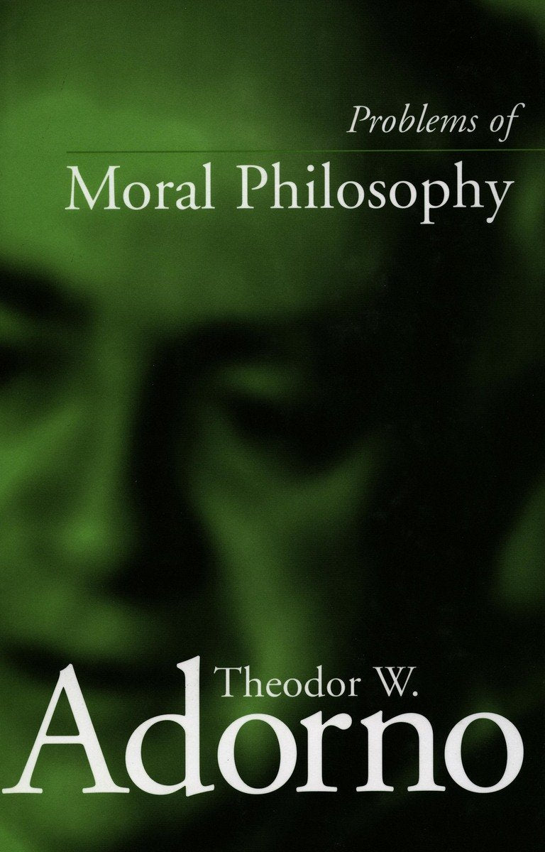 Problems of Moral Philosophy Philosophy