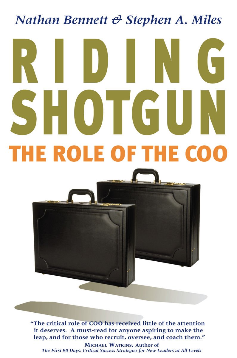 Riding Shotgun: The Role of the Coo book