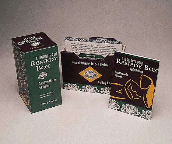 A Woman's Own Remedy Box: Natural Remedies for Self Healing : Handbook and 110 Recipe Cards Leisure, Home & Garden