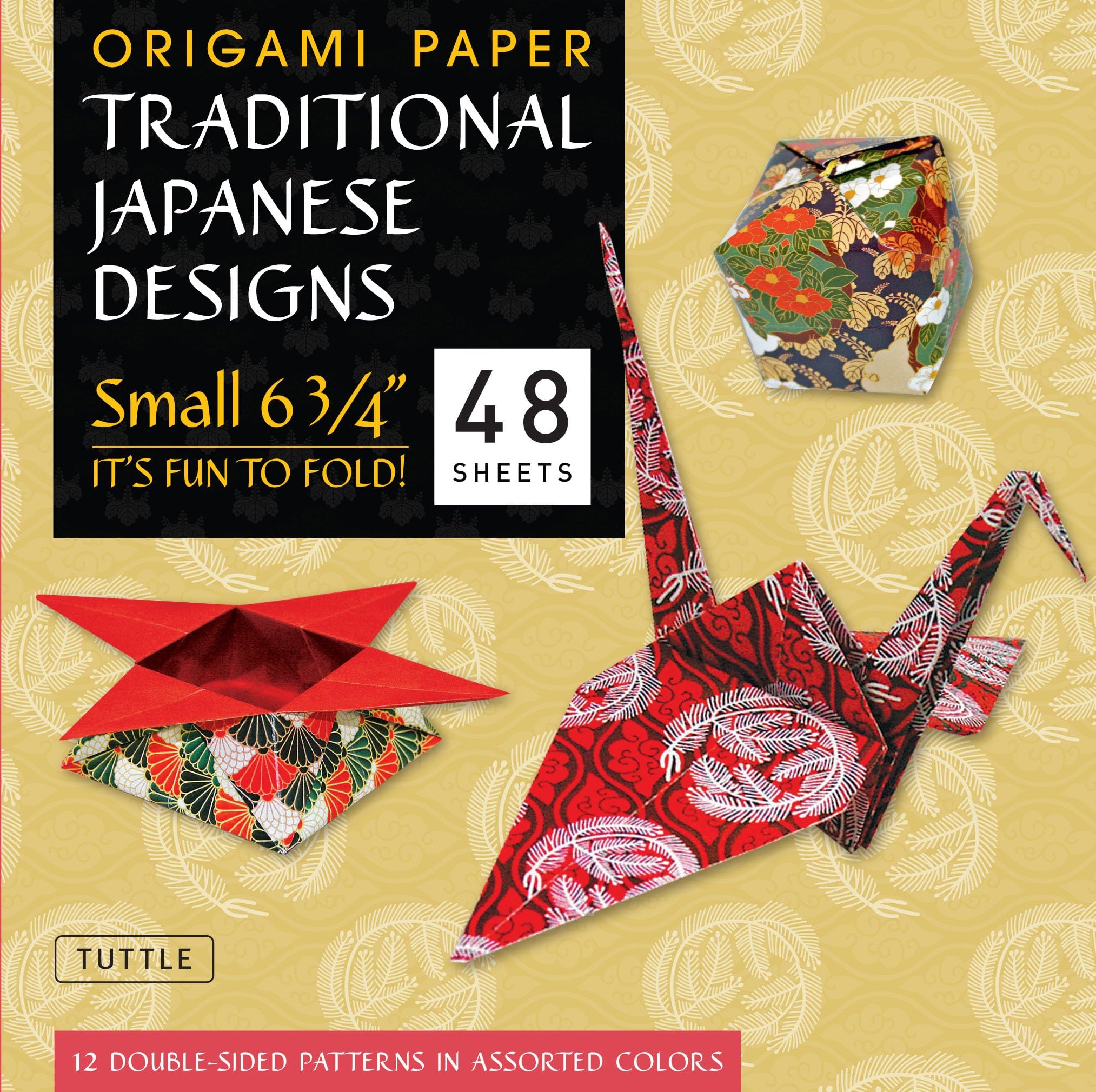 Origami Paper: Traditional Japanese Designs Small Film, Art & Culture