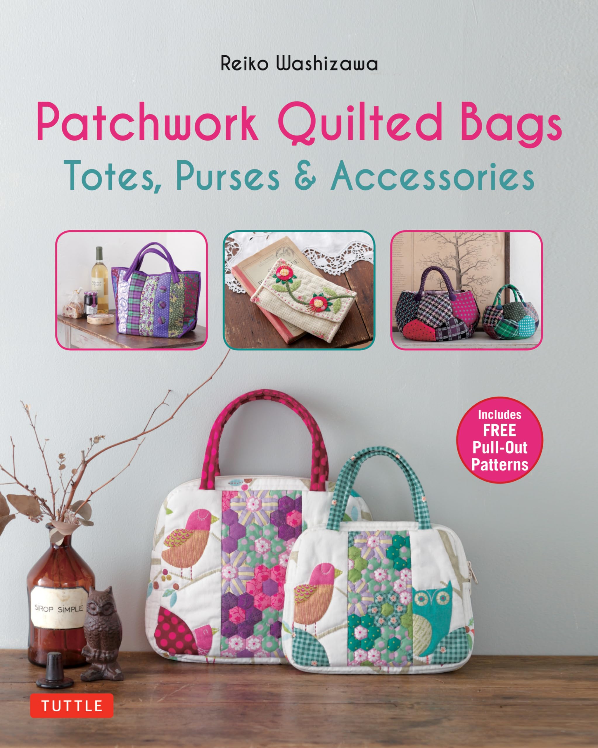 Patchwork Quilted Bags: Totes, Purses and Accessories Hobbies & Crafts