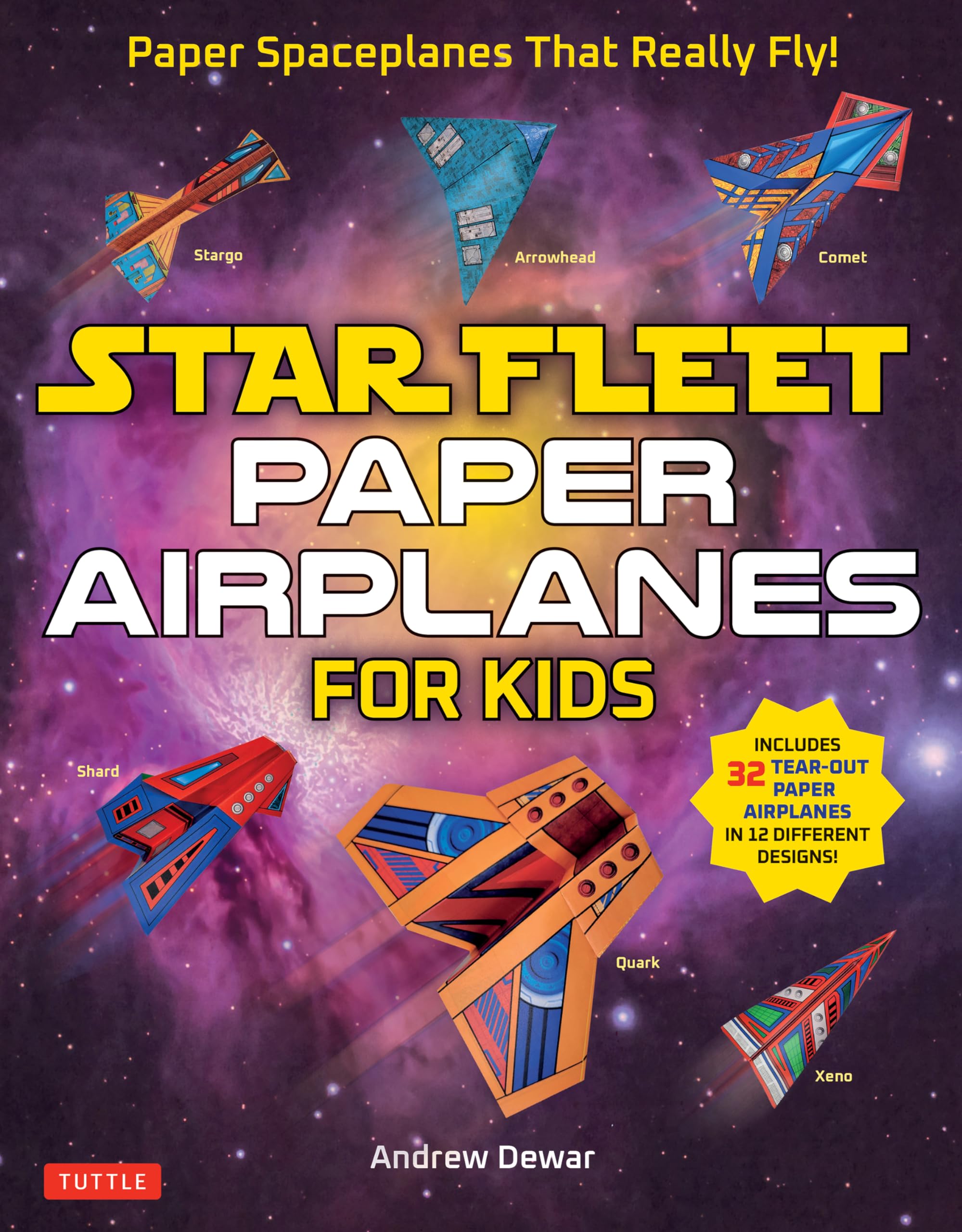 Star Fleet Paper Airplanes for Kids: Paper Spaceplanes That Really Fly! Hobbies & Crafts