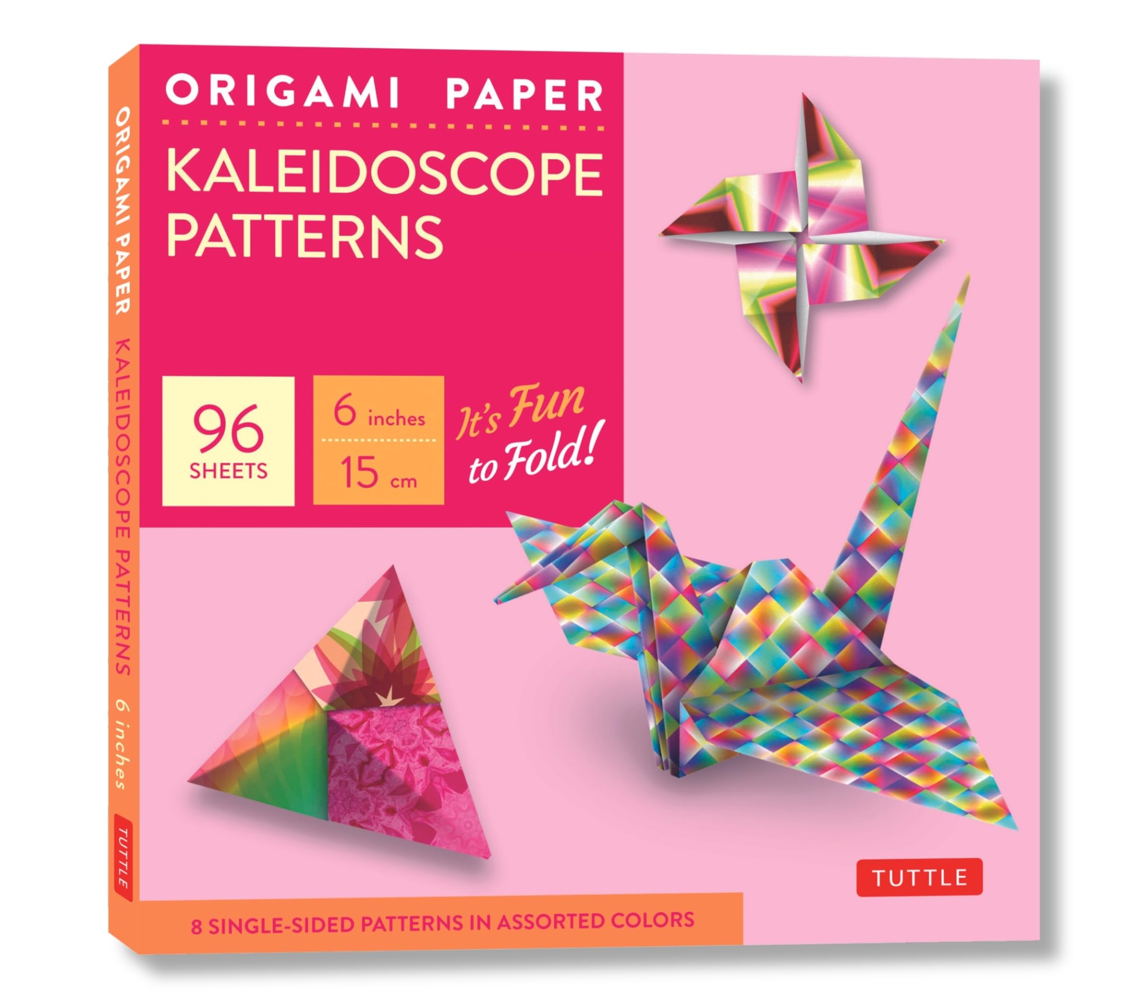 Origami Paper - Kaleidoscope Patterns: Tuttle Origami Paper: Origami Sheets Printed With 8 Different Patterns: Instructions for 6 Projects Included (Tuttle Specials) Film, Art & Culture