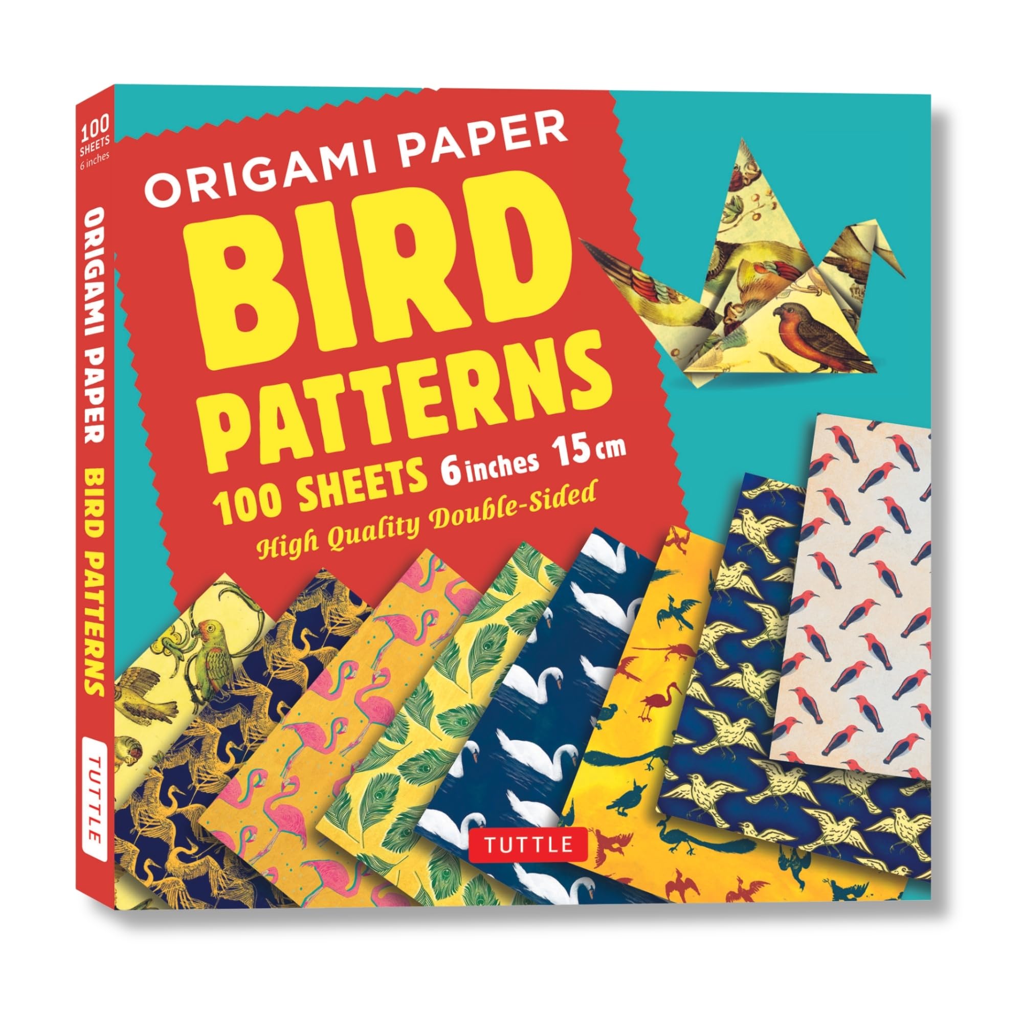 Origami Paper Sheets Bird Patterns: Tuttle Origami Paper: Double-sided Origami Sheets Printed With 8 Different Designs Instructions for 8 Projects Included (Tuttle Specials) Mathematics