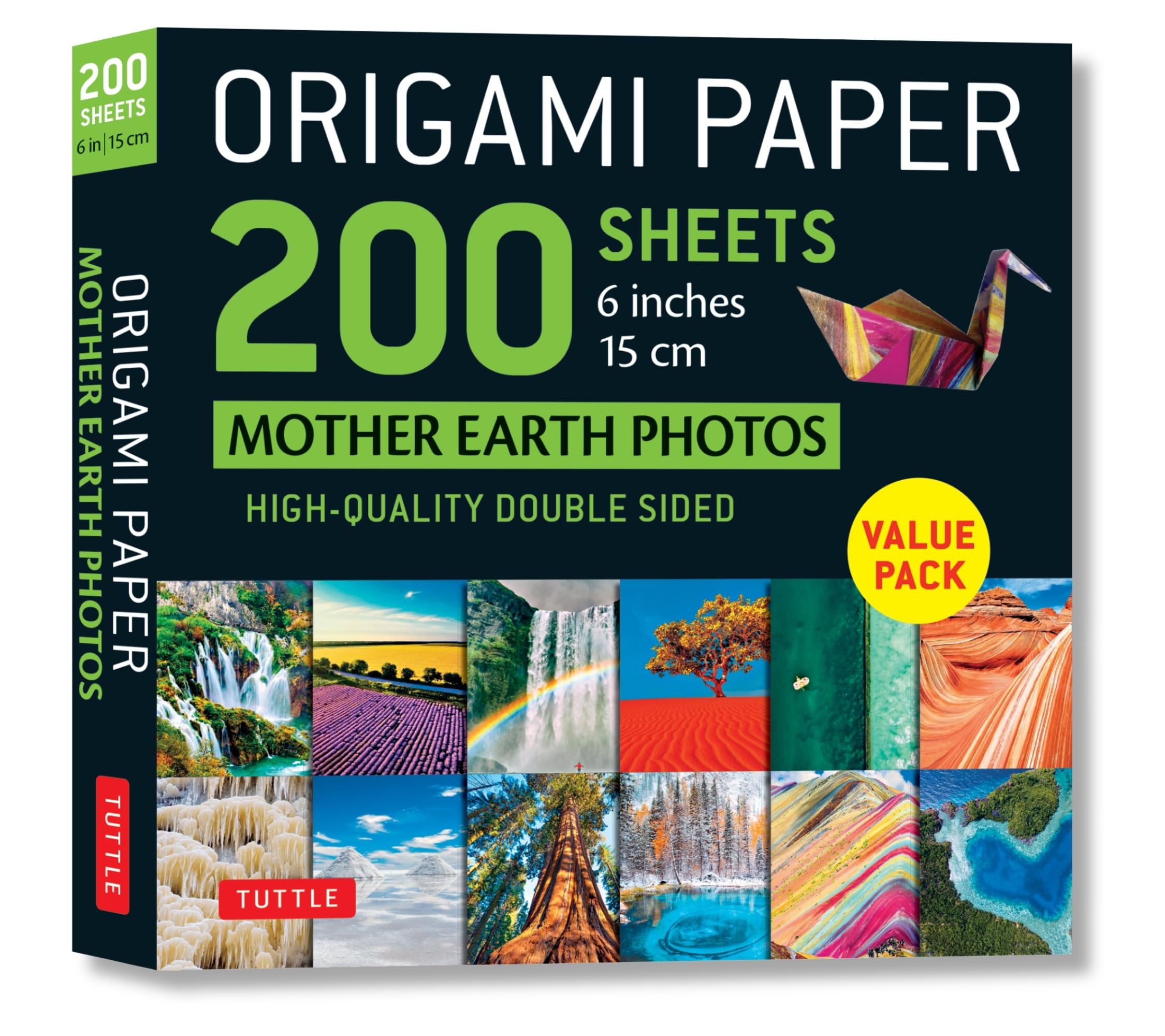 Origami Paper Sheets Mother Earth Photos: Tuttle Origami Paper: Double Sided Origami Sheets Printed With 12 Different Photographs Instructions for 6 Projects Included (Tuttle Specials) Film, Art & Culture
