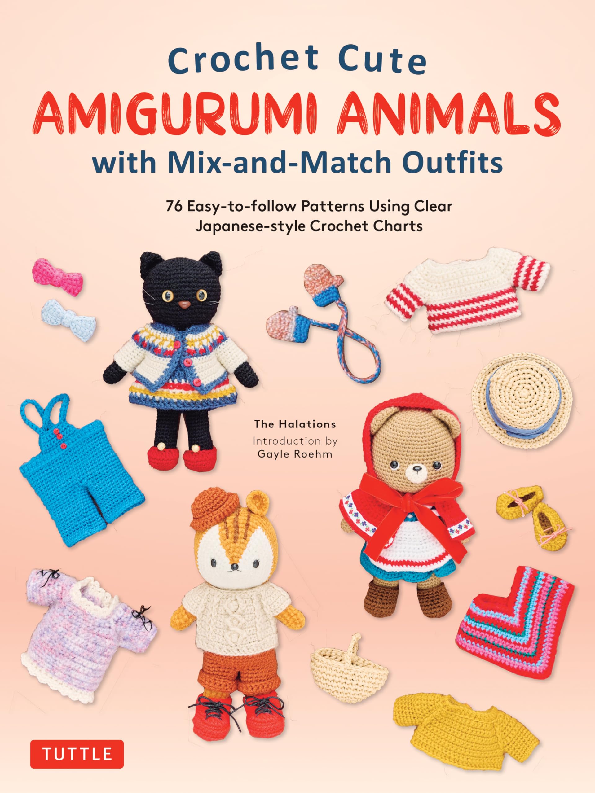 Crochet Cute Amigurumi Animals with Mix-And-Match Outfits Film, Art & Culture