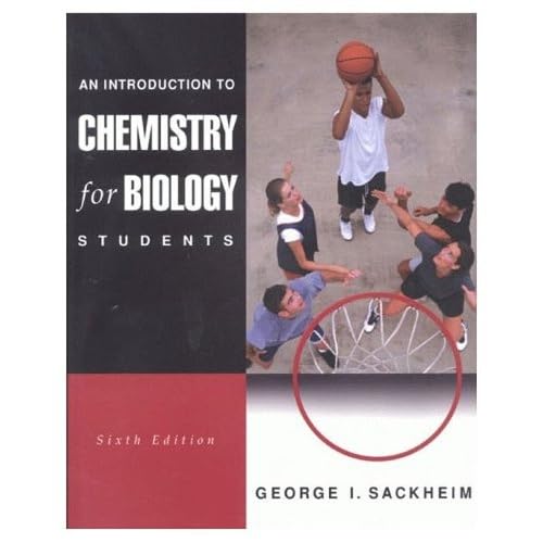 An Introduction to Chemistry for Biology Students book