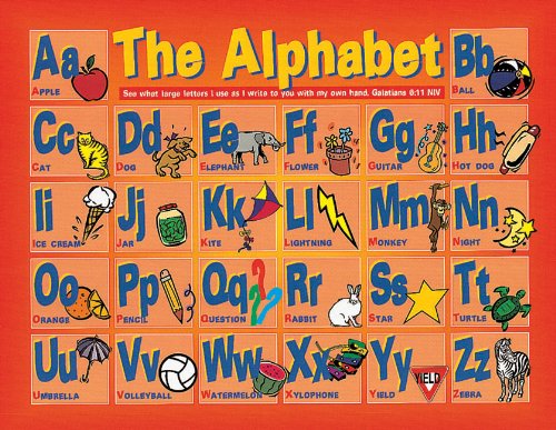 Alphabet and Numbers Poster Set Books