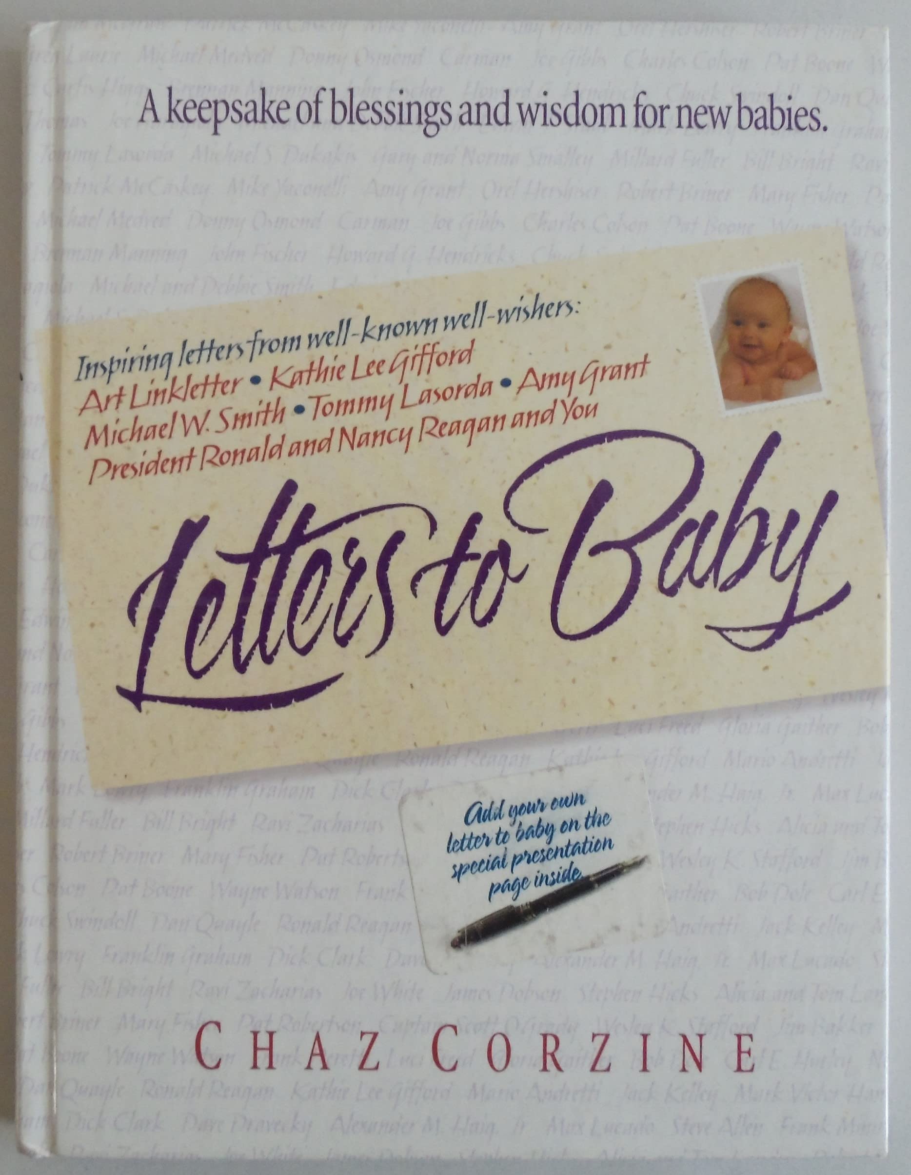Letters to Baby: A Keepsake of Blessings and Wisdom for New Babies Parents & Children