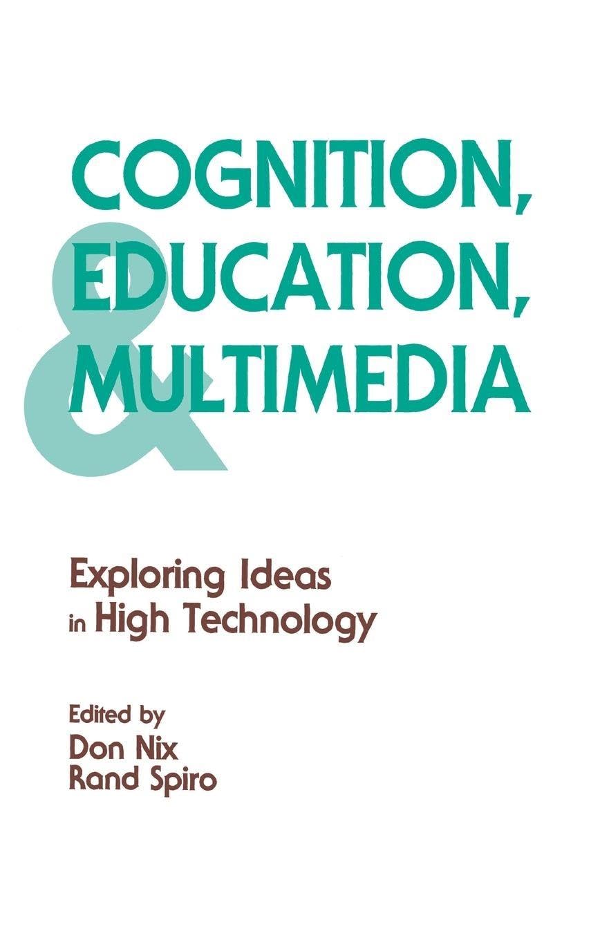 Cognition, Education, and Multimedia Computer Science