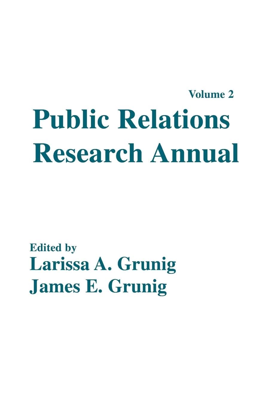 Product Image: Public Relations Research Annual