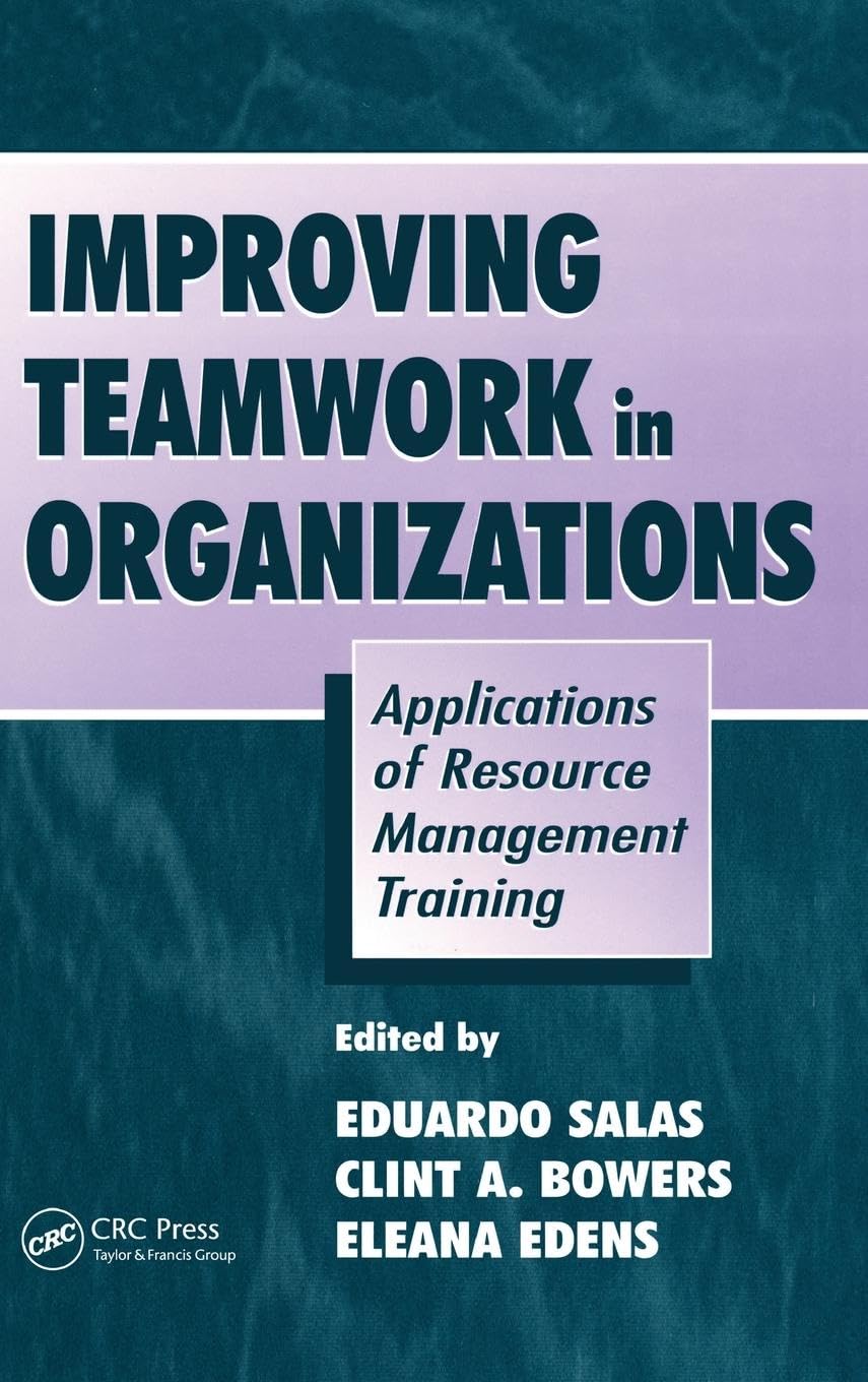 Improving Teamwork in Organizations Law