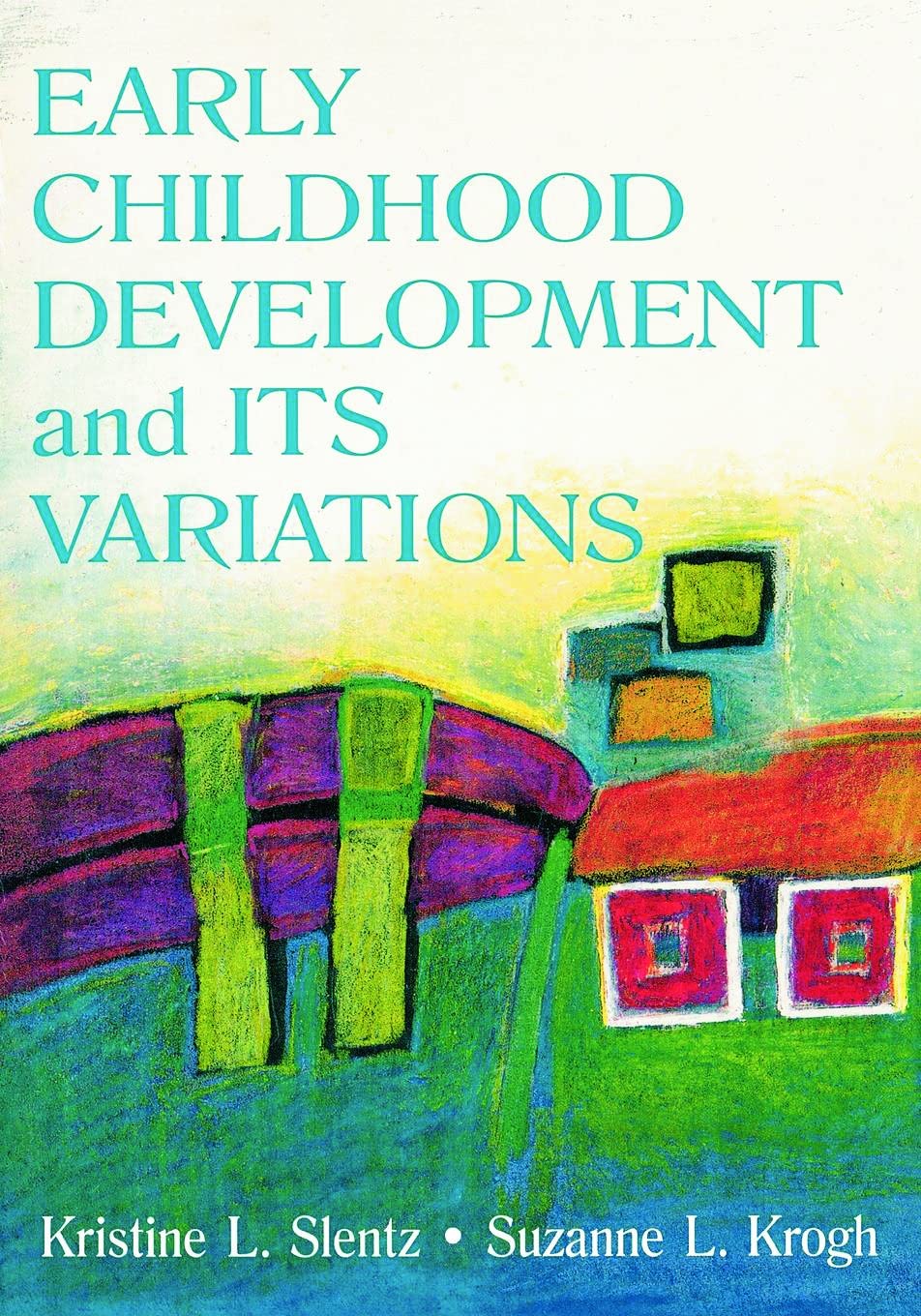 Early Childhood Development and Its Variations (Lea's Early Childhood Education Series) Medicine