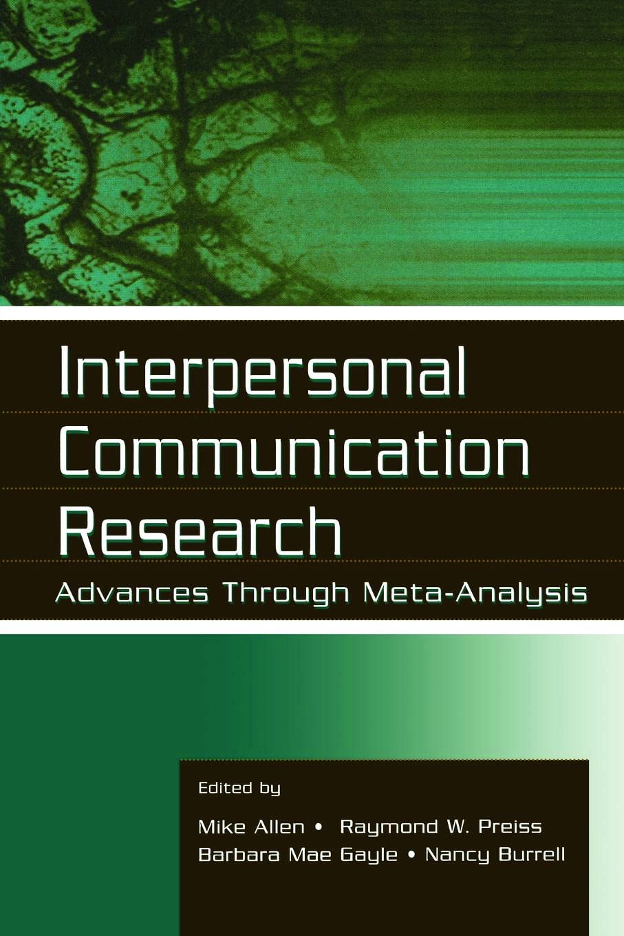 Interpersonal Communication Research General education