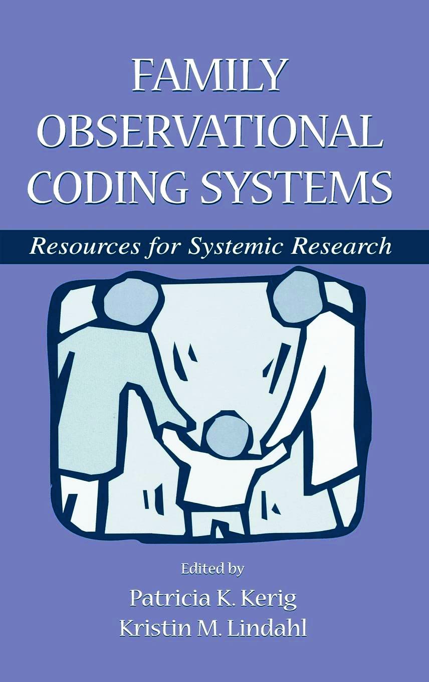 Family Observational Coding Systems Natural Sciences