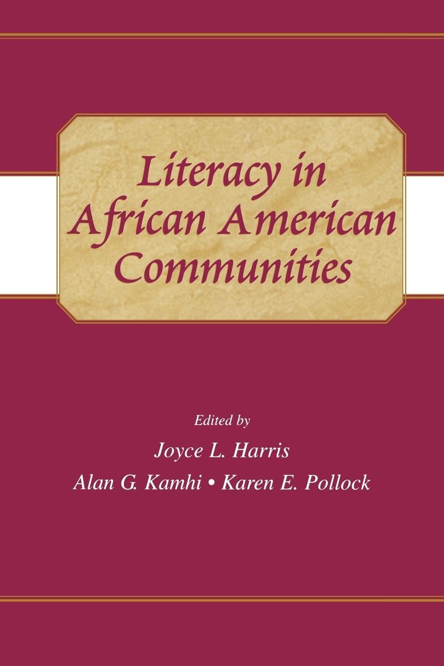 Literacy in African American Communities Social Sciences