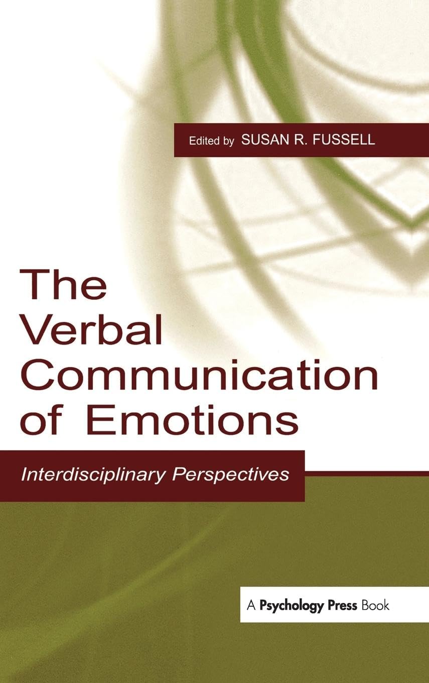 The Verbal Communication of Emotions Media & Communication
