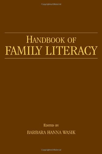 Handbook of Family Literacy Social Sciences