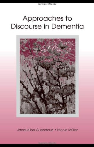 Product Image: Approaches to Discourse in Dementia