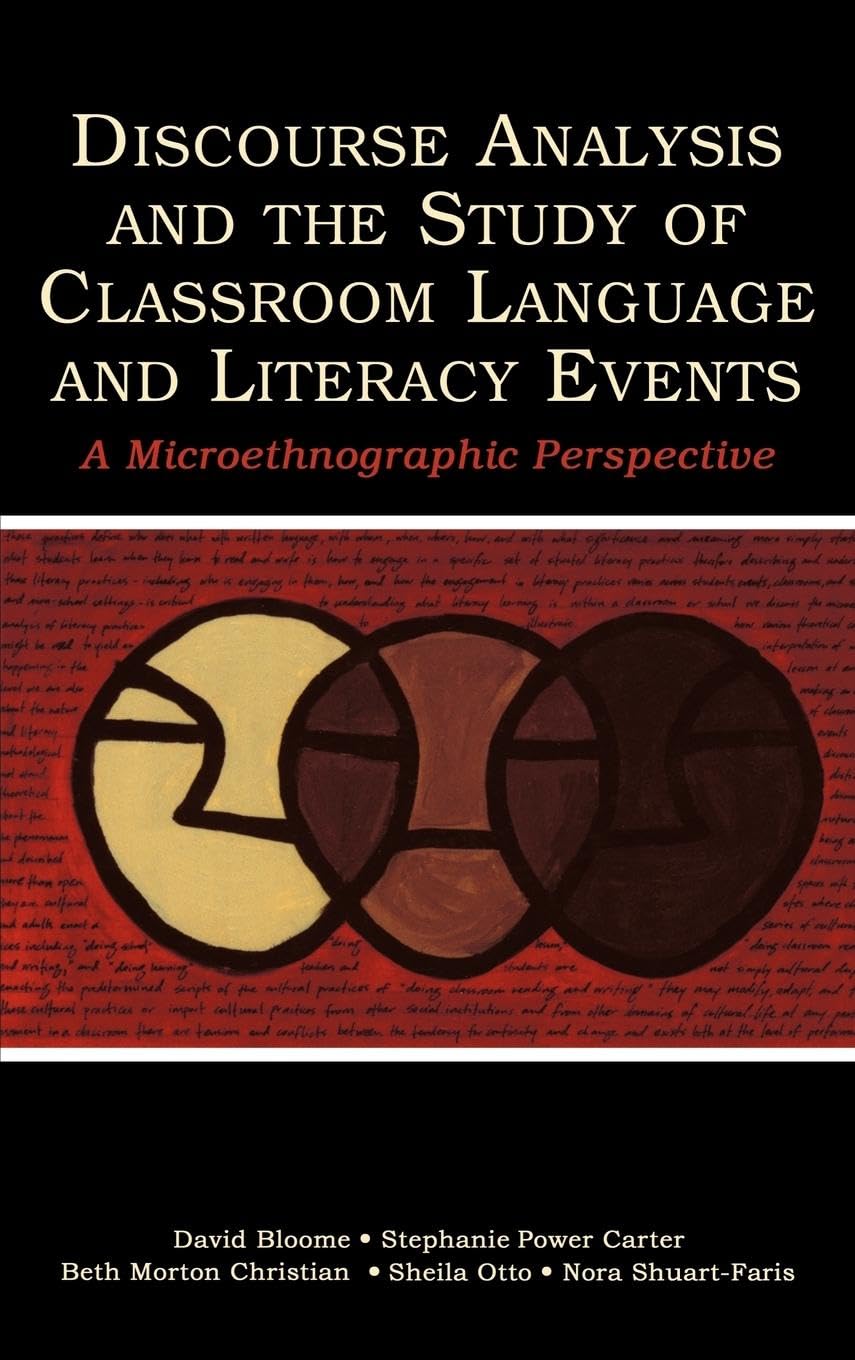 Product Image: Discourse Analysis and the Study of Classroom Language and Literacy Events