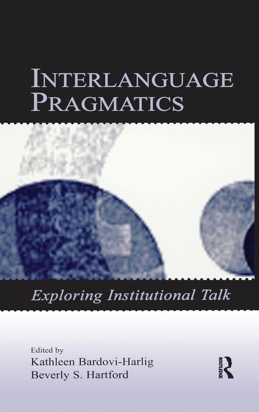 Product Image: Interlanguage Pragmatics