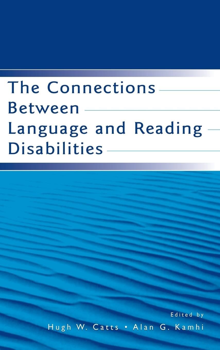 Product Image: The Connections Between Language and Reading Disabilities