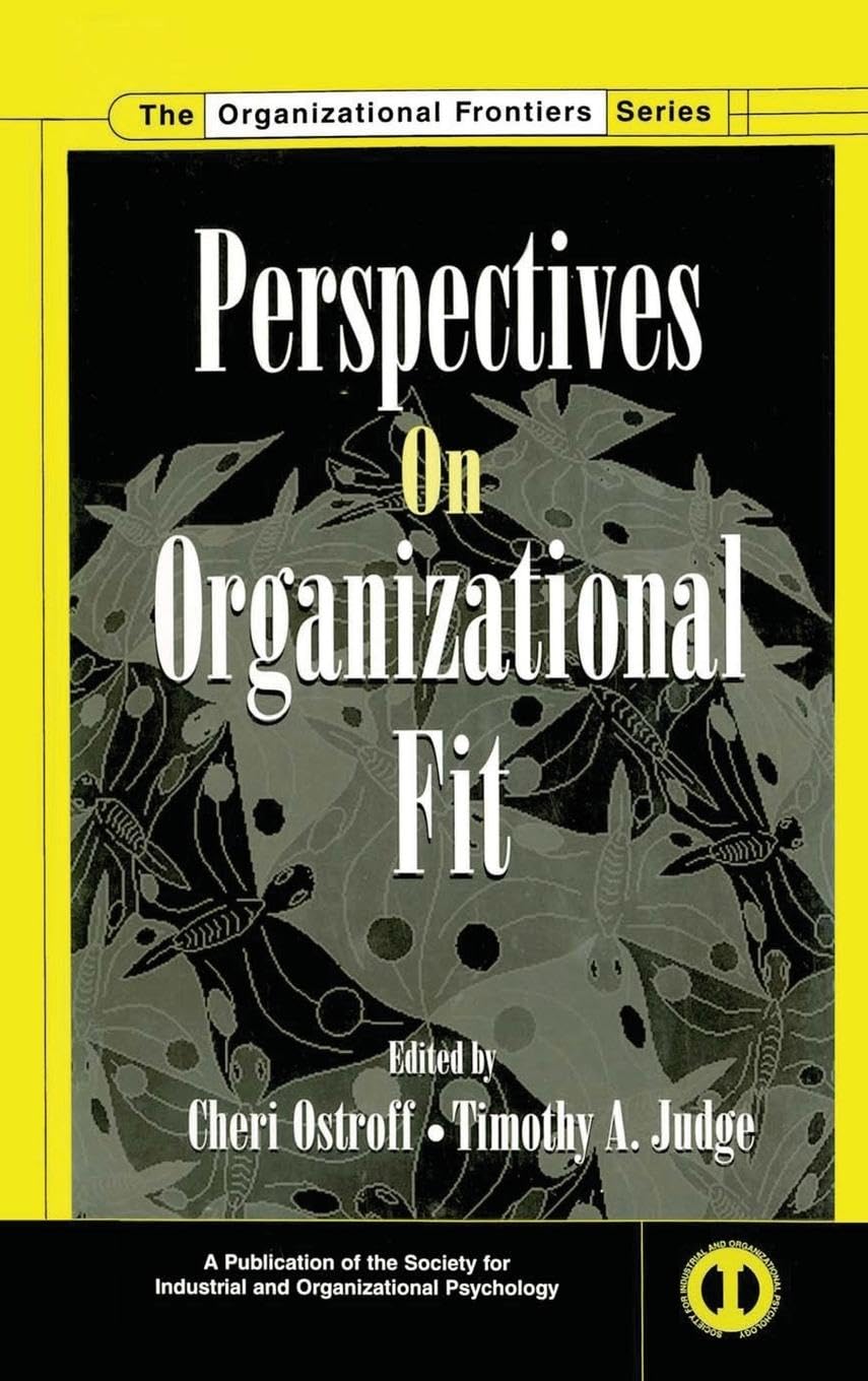 Perspectives on Organizational Fit Business, Finance & Career