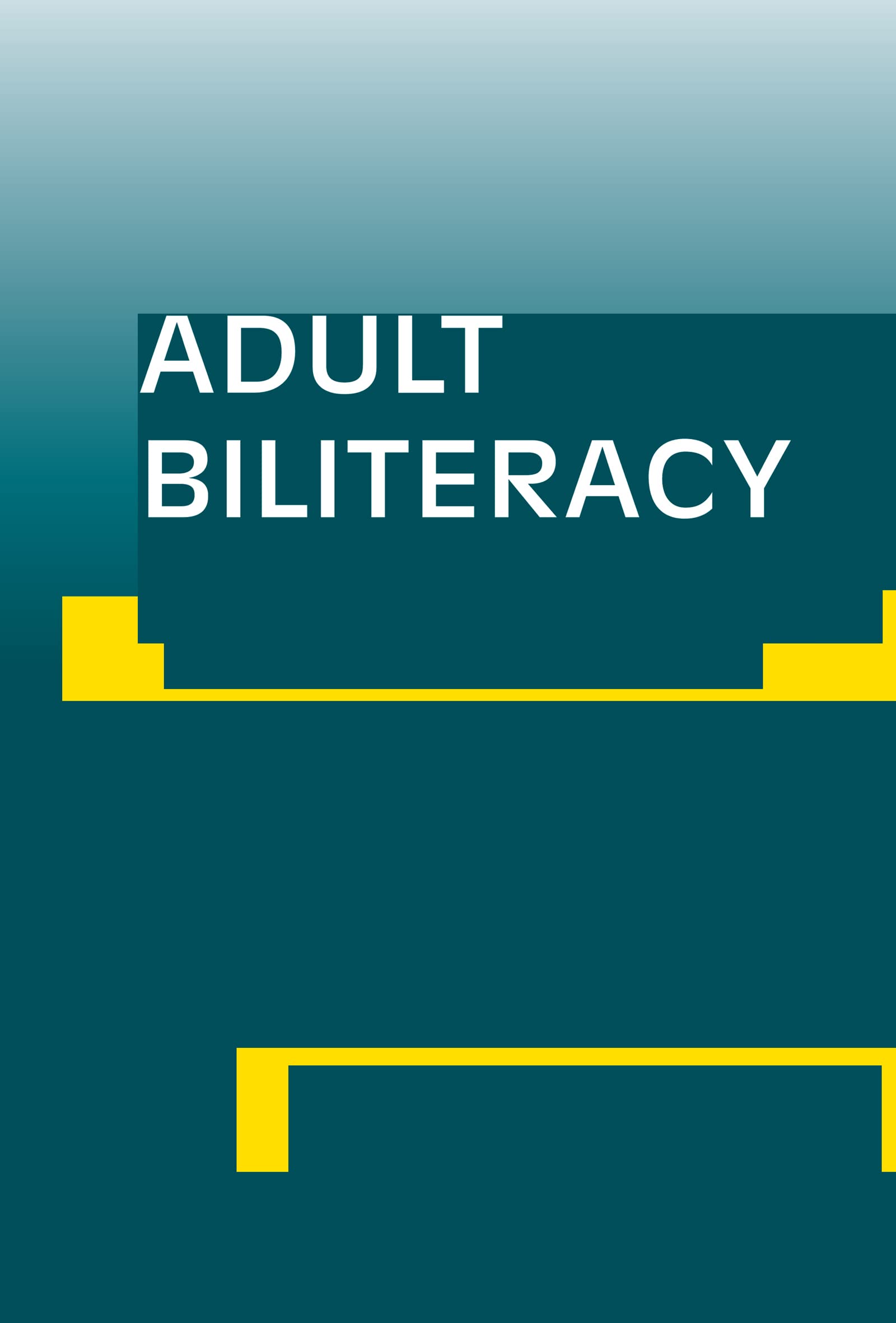 Adult Biliteracy: Sociocultural and Programmatic Responses Foreign Languages ​​& Dictionaries