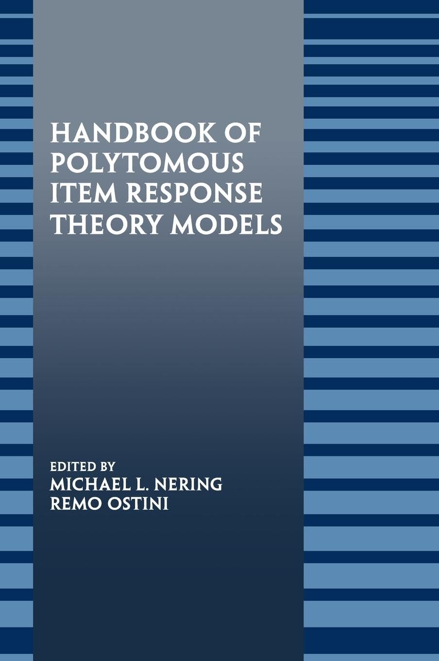 Product Image: Handbook of Polytomous Item Response Theory Models