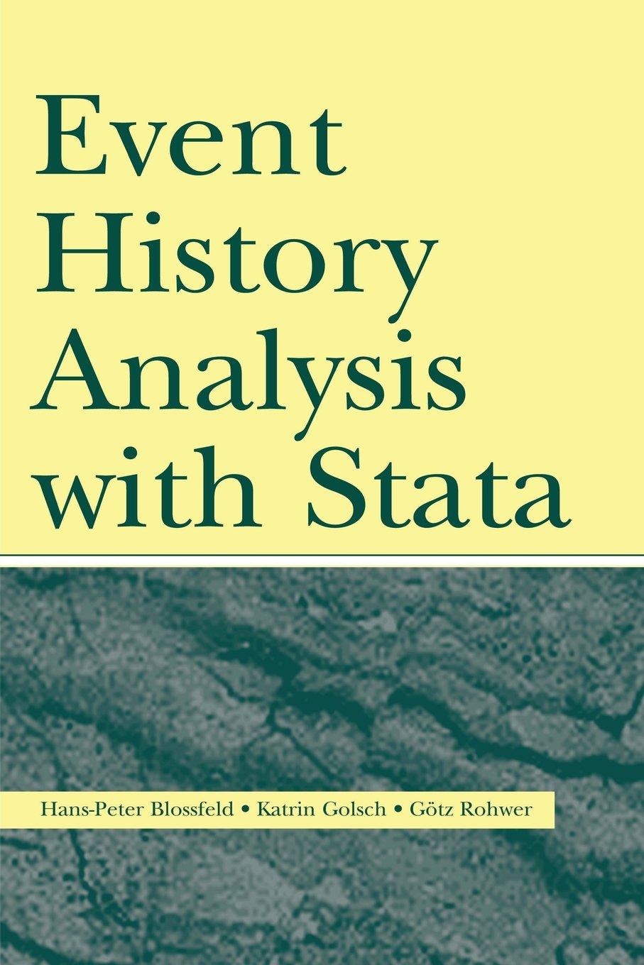 Event History Analysis With Stata Natural Sciences
