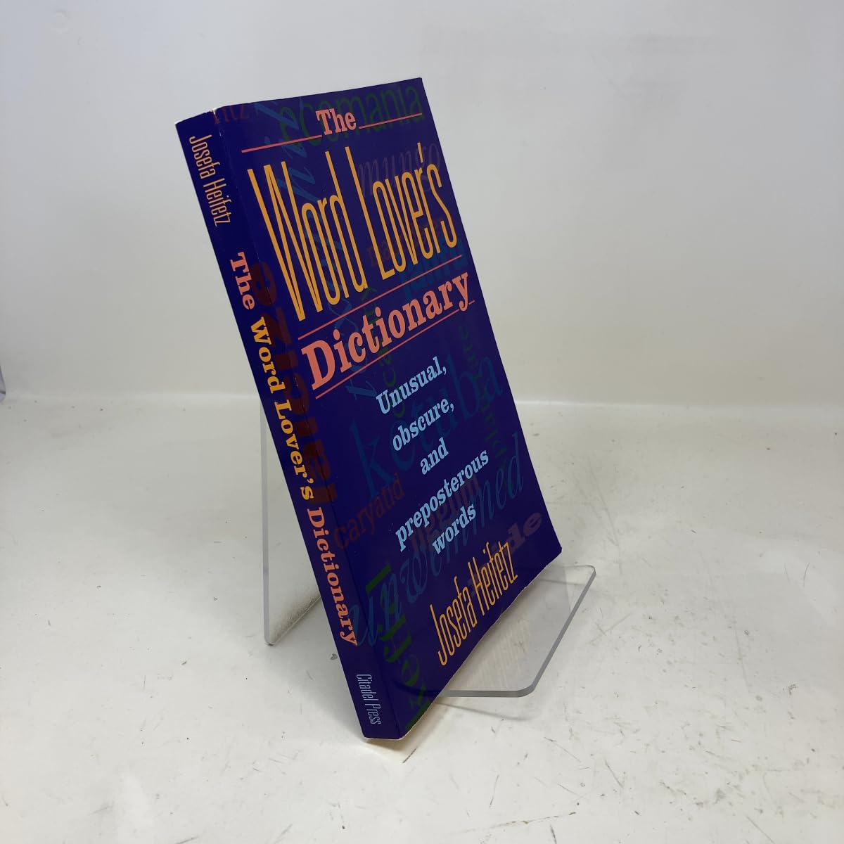 The Word Lover's Dictionary: Unusual, Obscure, and Preposterous Words Contemporary literature